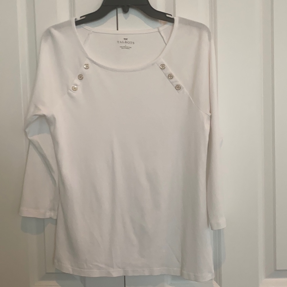 Talbots White Top